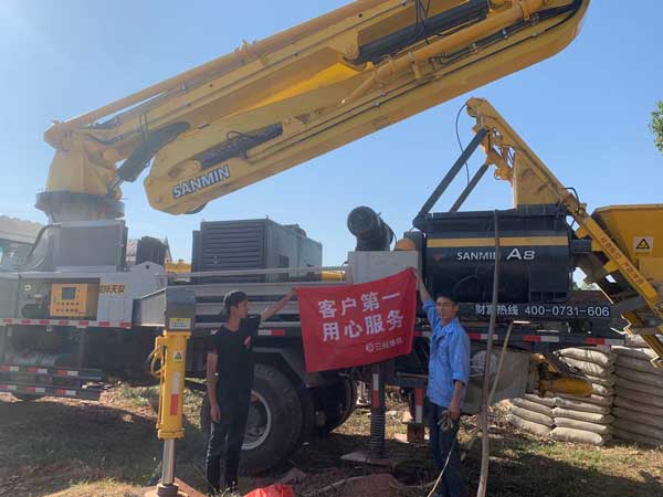混凝土泵车 混凝土泵车